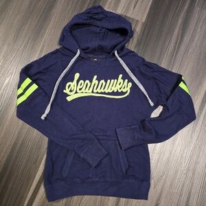 NFL JUNIORS COLLECTION SEATTLE SEAHAWKS Hoodie, Navy, Juniors Small